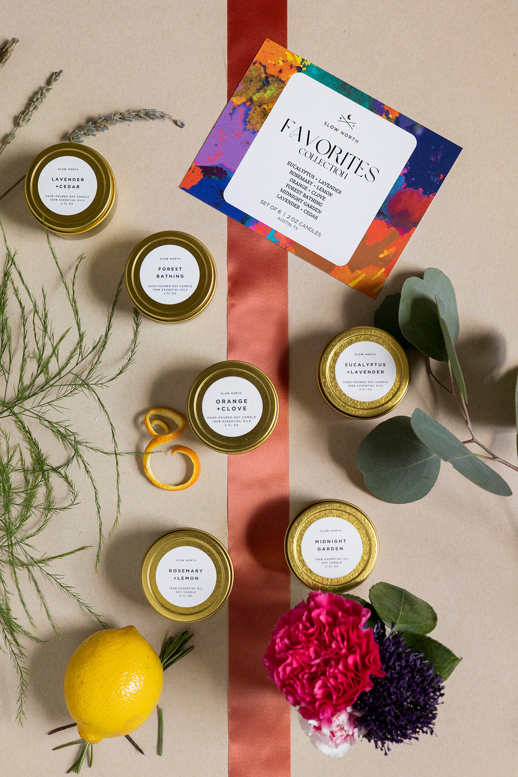 Favorites Collection – 6 Pack | Premium Artisan Candle Gift Set