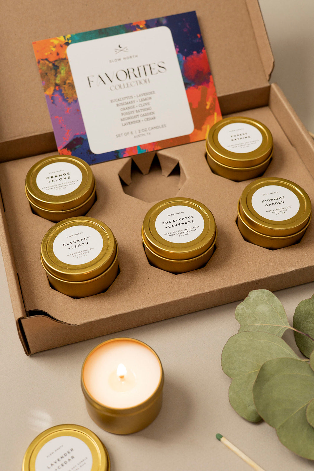 Favorites Collection – 6 Pack | Premium Artisan Candle Gift Set