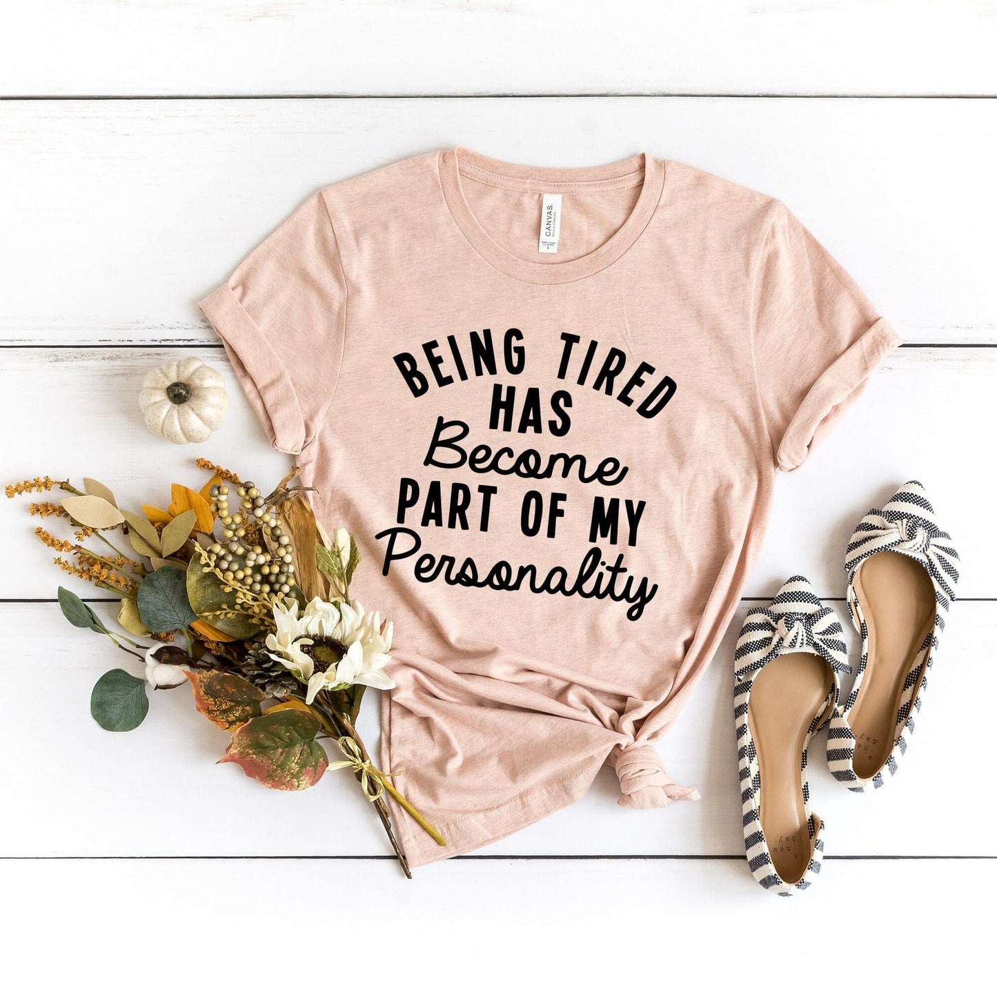 Being Tired Graphic T-Shirt | Unisex Casual Cotton Tee